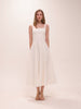 Bow Strap Midi Dress