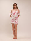 Mills Ruched Mini Dress