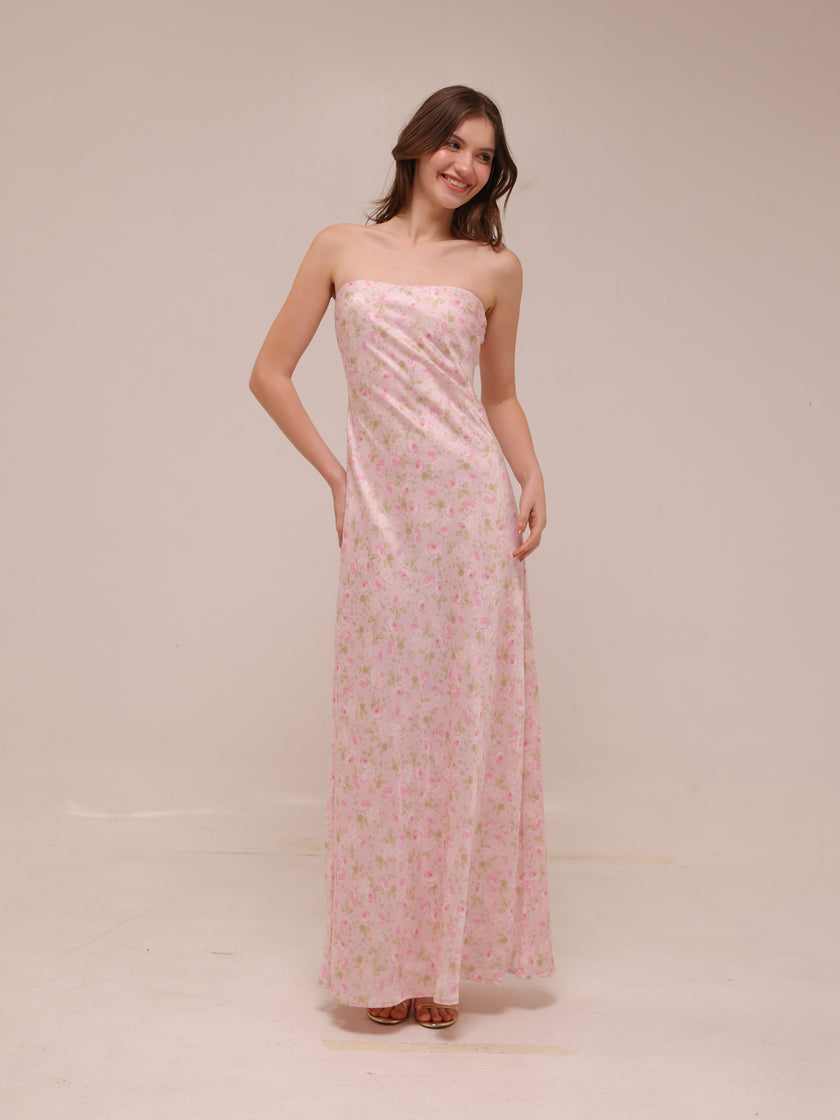 Carla Strapless Maxi Dress