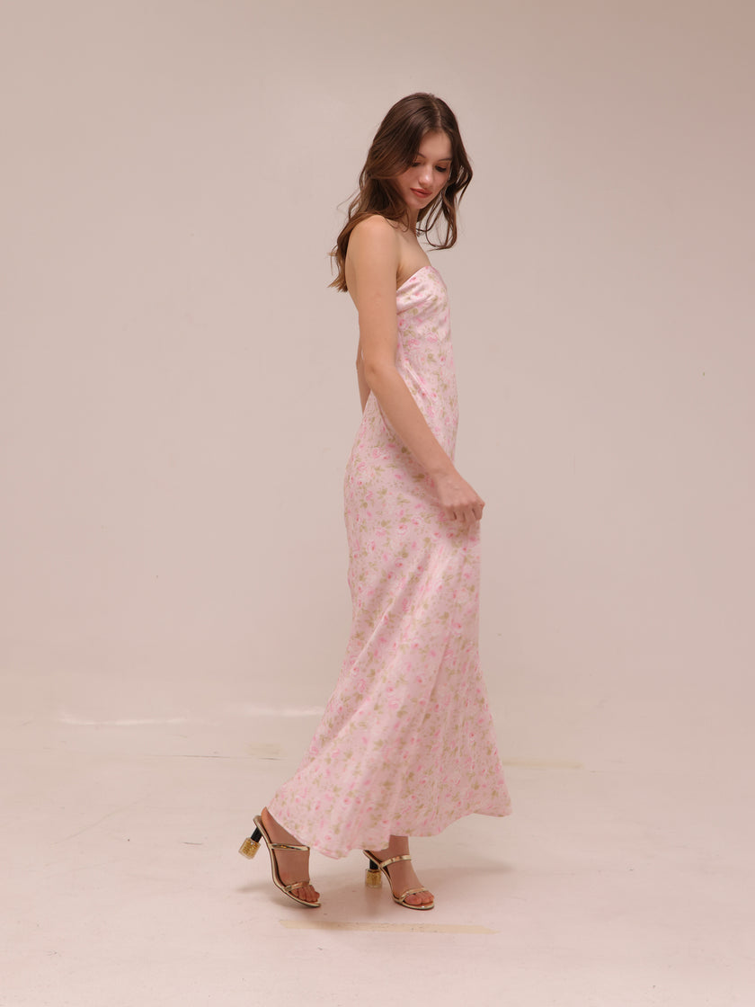Carla Strapless Maxi Dress