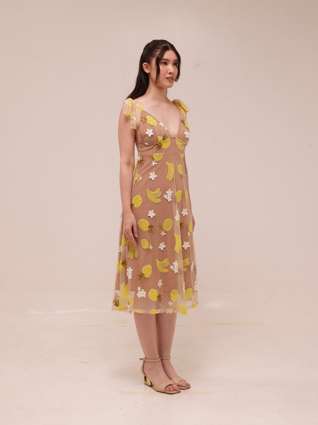 Fruitpunch Sequin Midi Dress