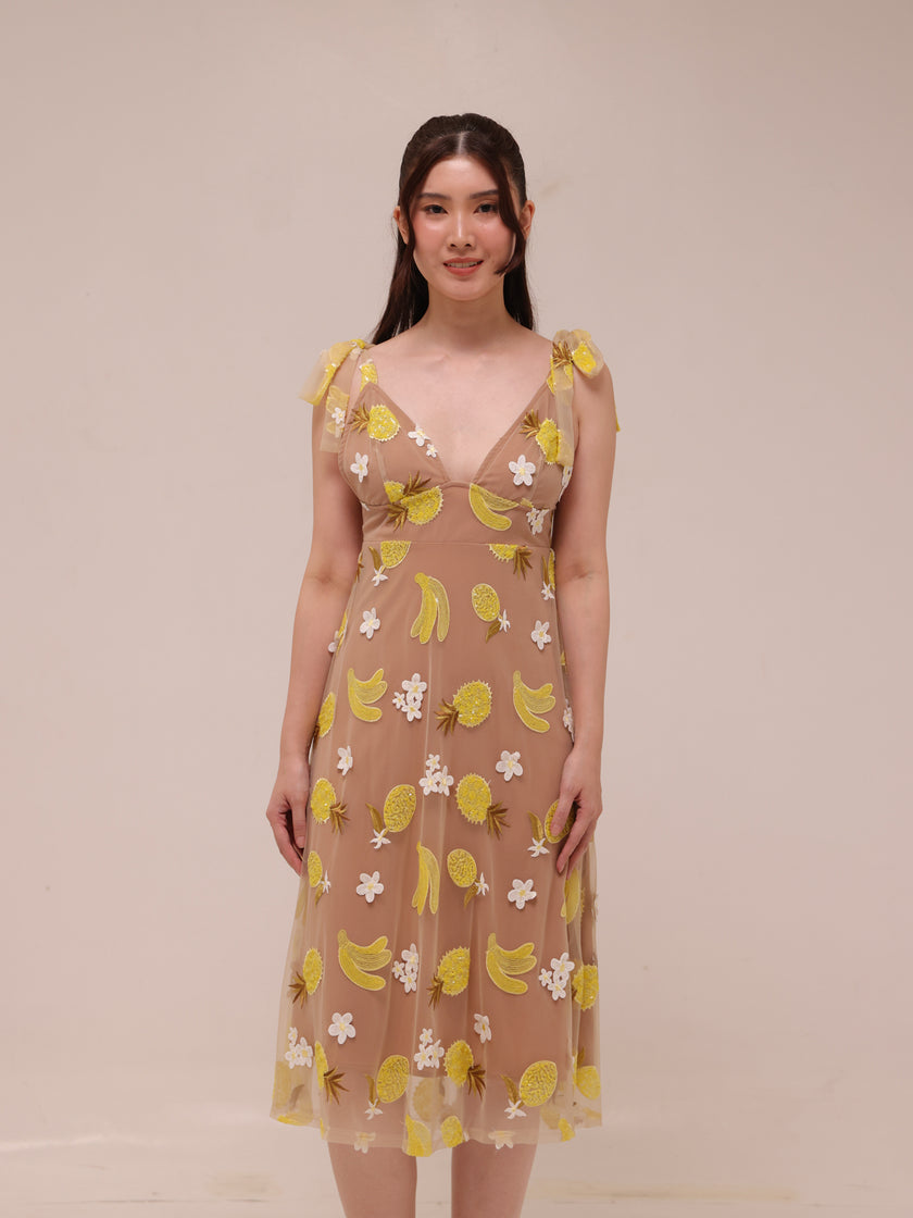 Fruitpunch Sequin Midi Dress