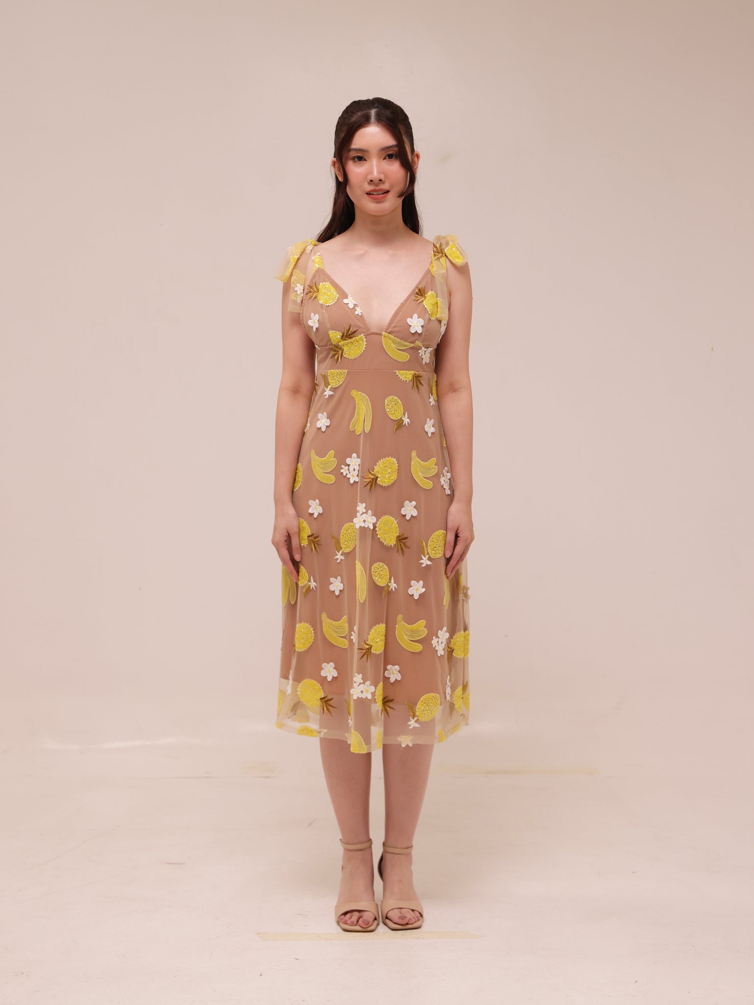 Fruitpunch Sequin Midi Dress