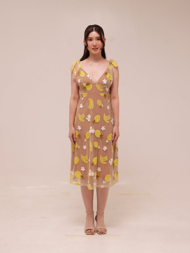 Fruitpunch Sequin Midi Dress