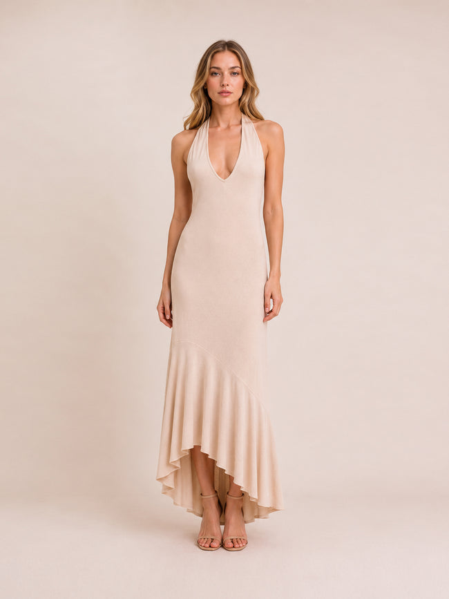 Good Feels Halter Midi