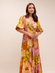 Chita Bella Maxi Dress in Amarelo