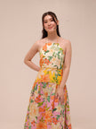 Guaragarden Floral-Print Maxi Dress