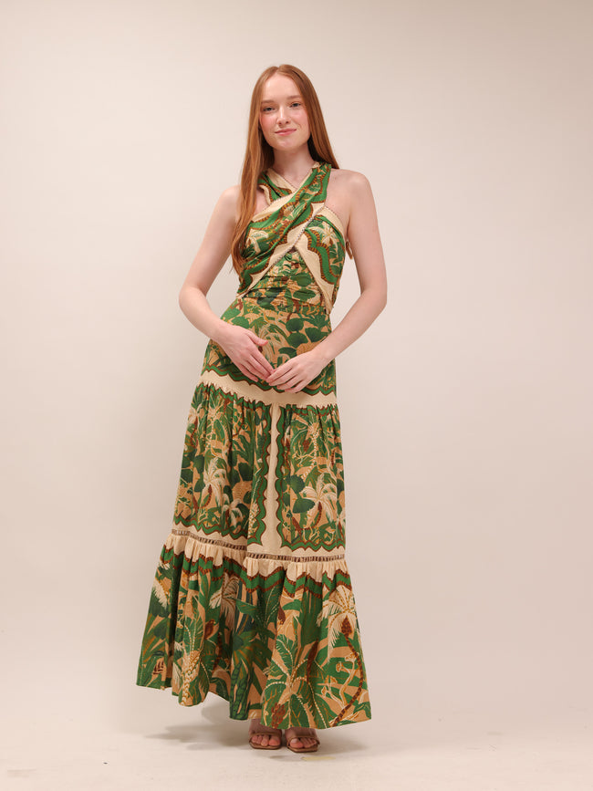 Tropical Isla Maxi Dress