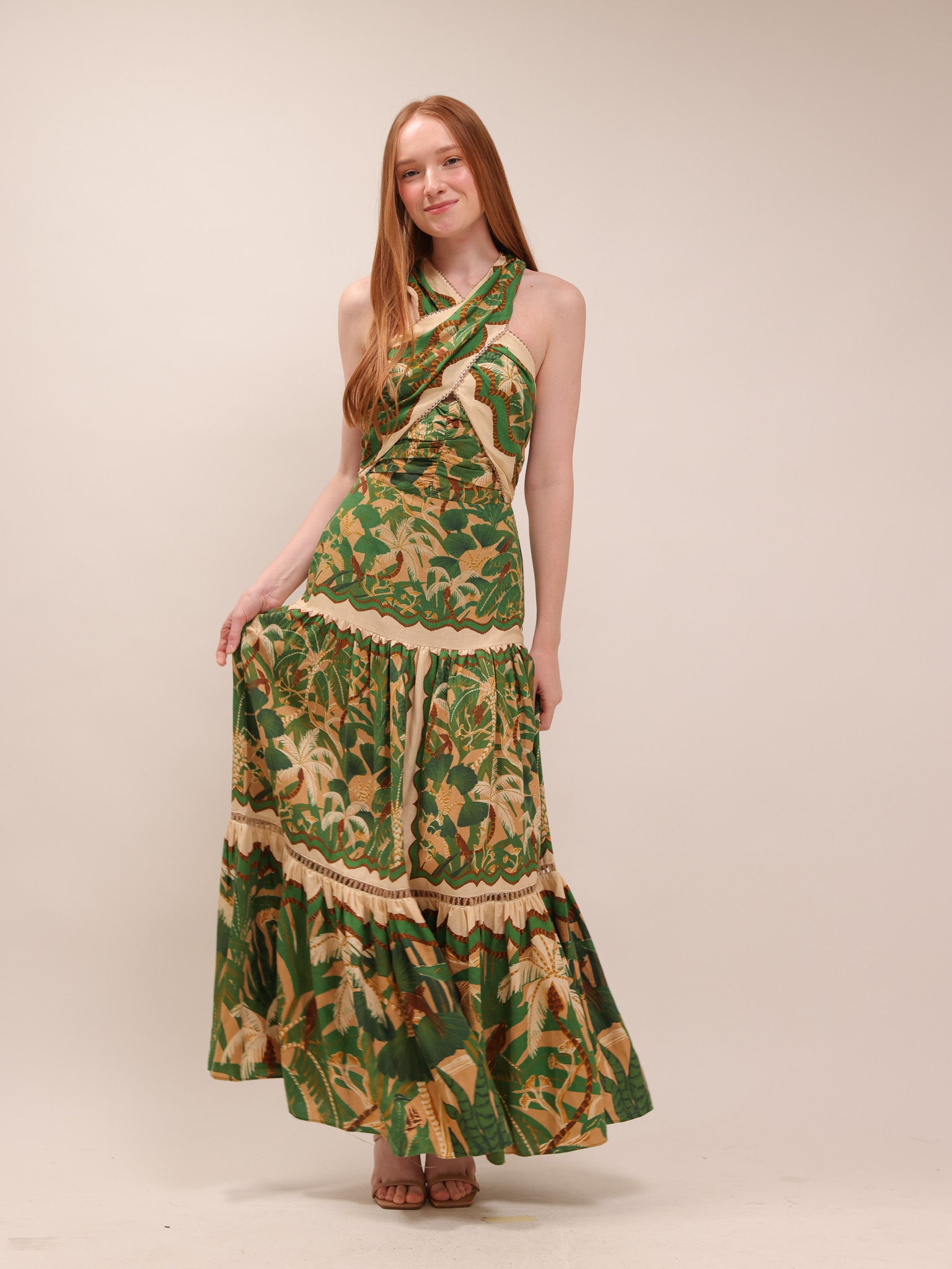 Tropical Isla Maxi Dress