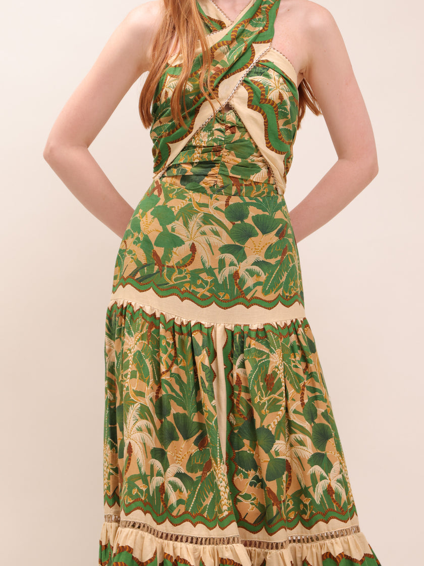 Tropical Isla Maxi Dress