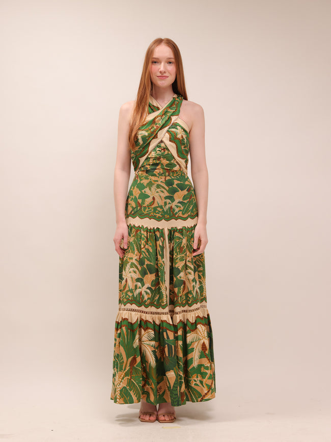 Tropical Isla Maxi Dress