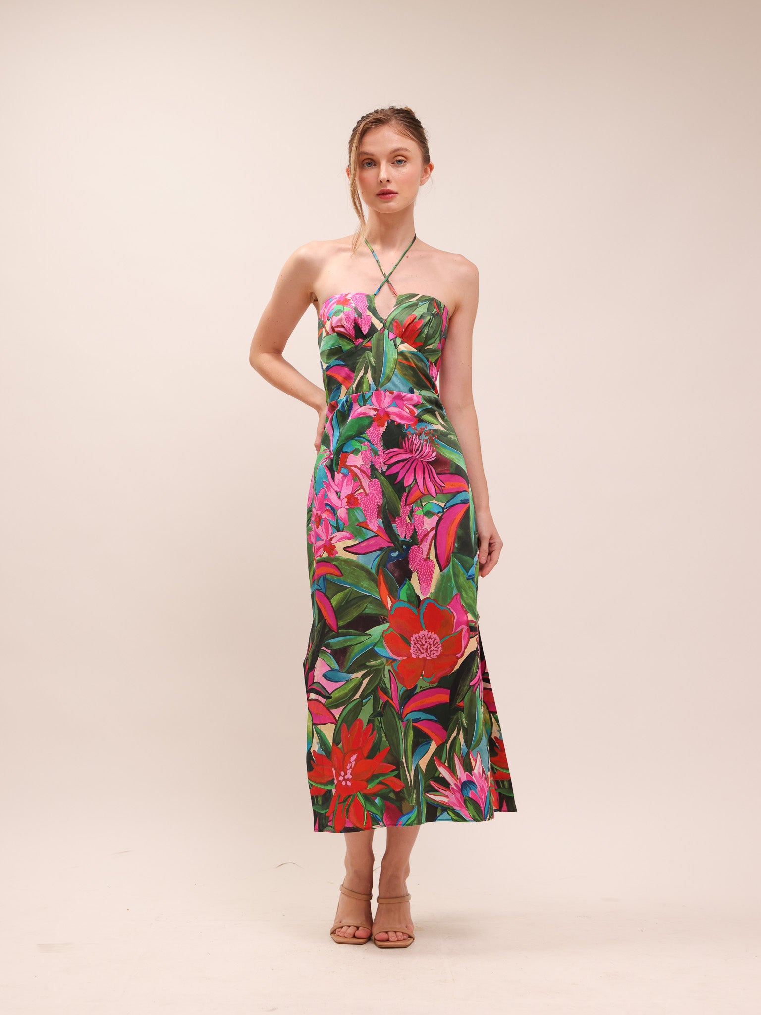 Jardin De Reve Midi Dress