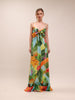 Tie-Waist Printed Dress