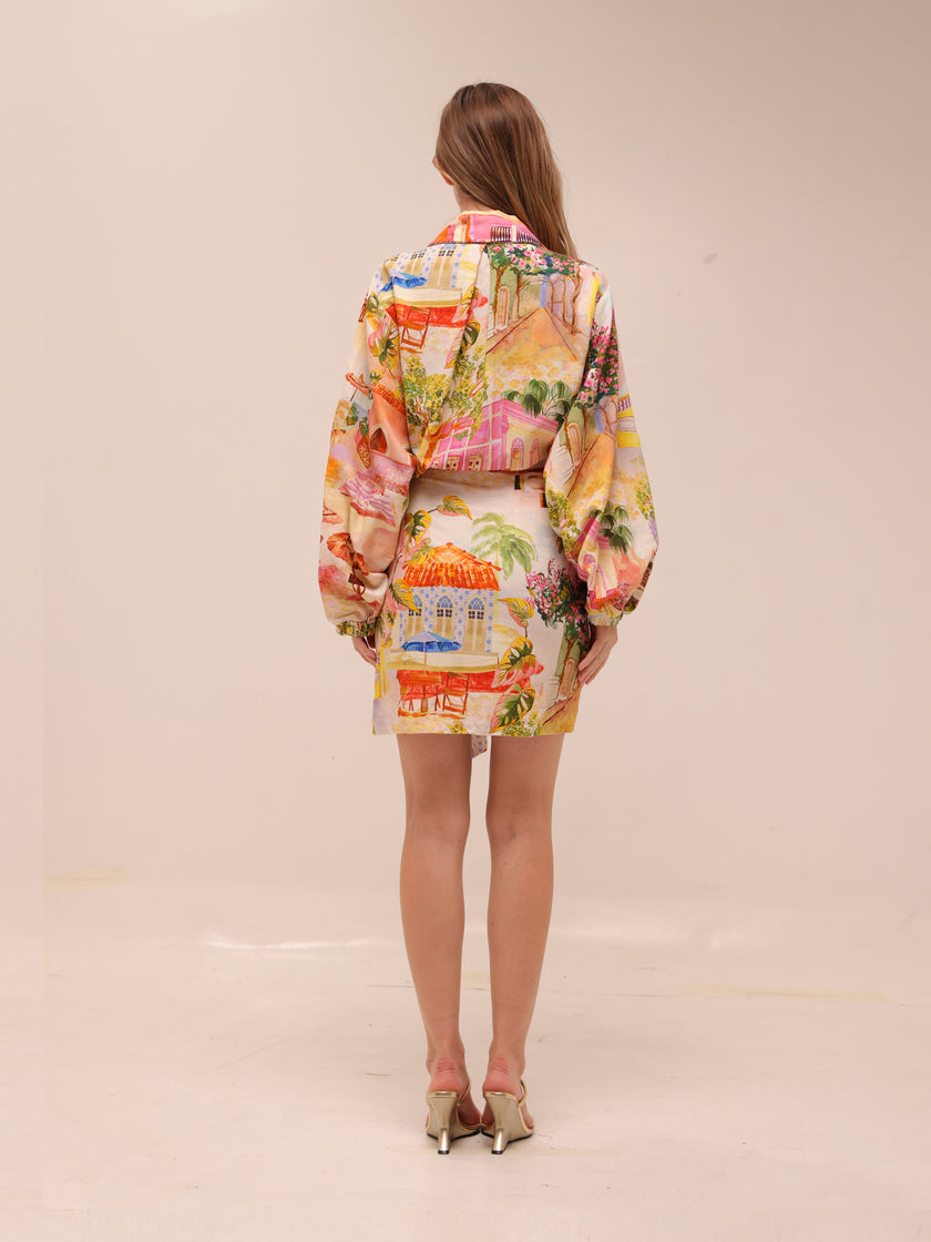 Aracati Wrap Around Dress
