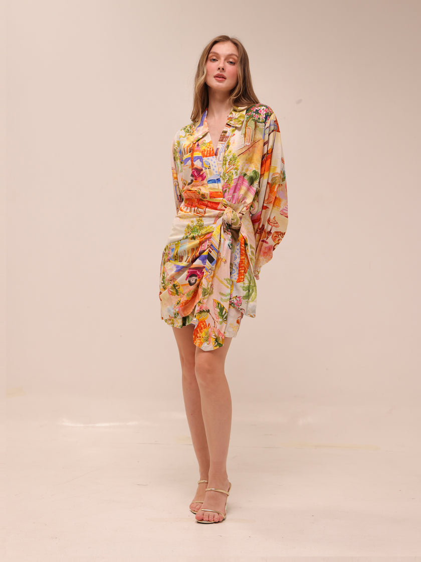 Aracati Wrap Around Dress