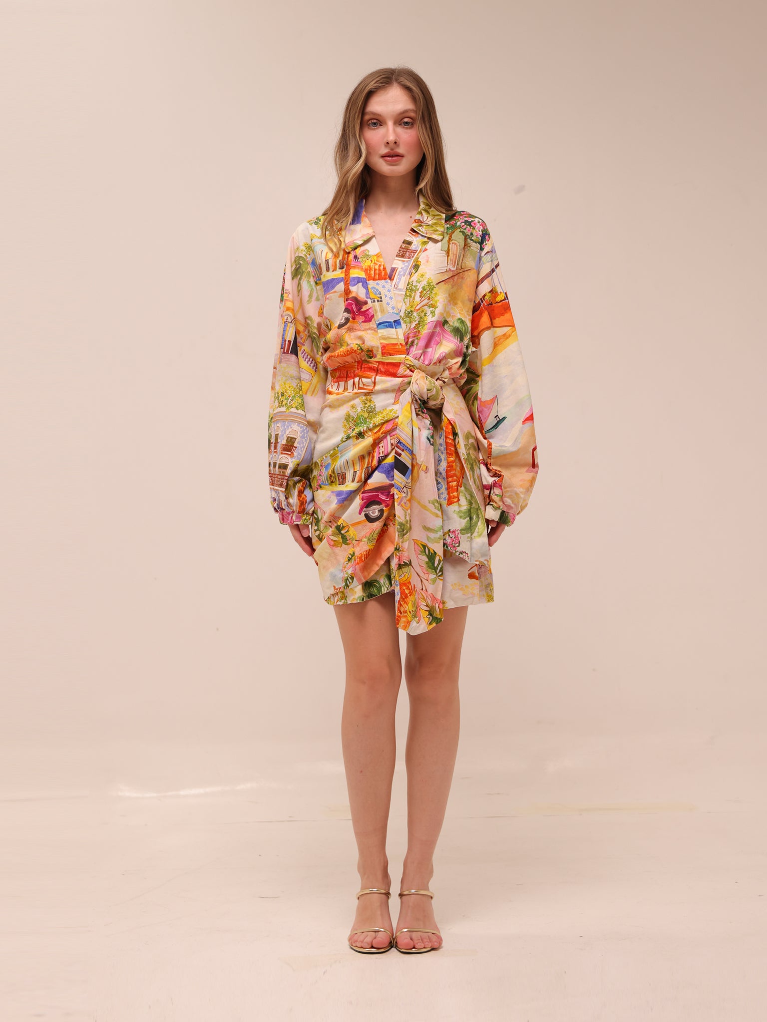 Aracati Wrap Around Dress