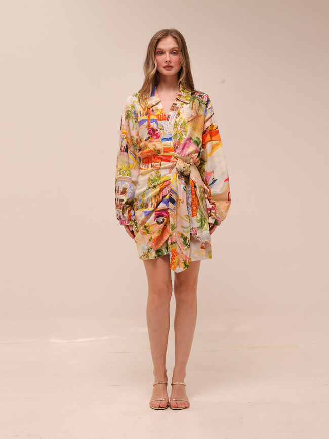 Aracati Wrap Around Dress