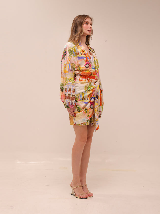 Aracati Wrap Around Dress