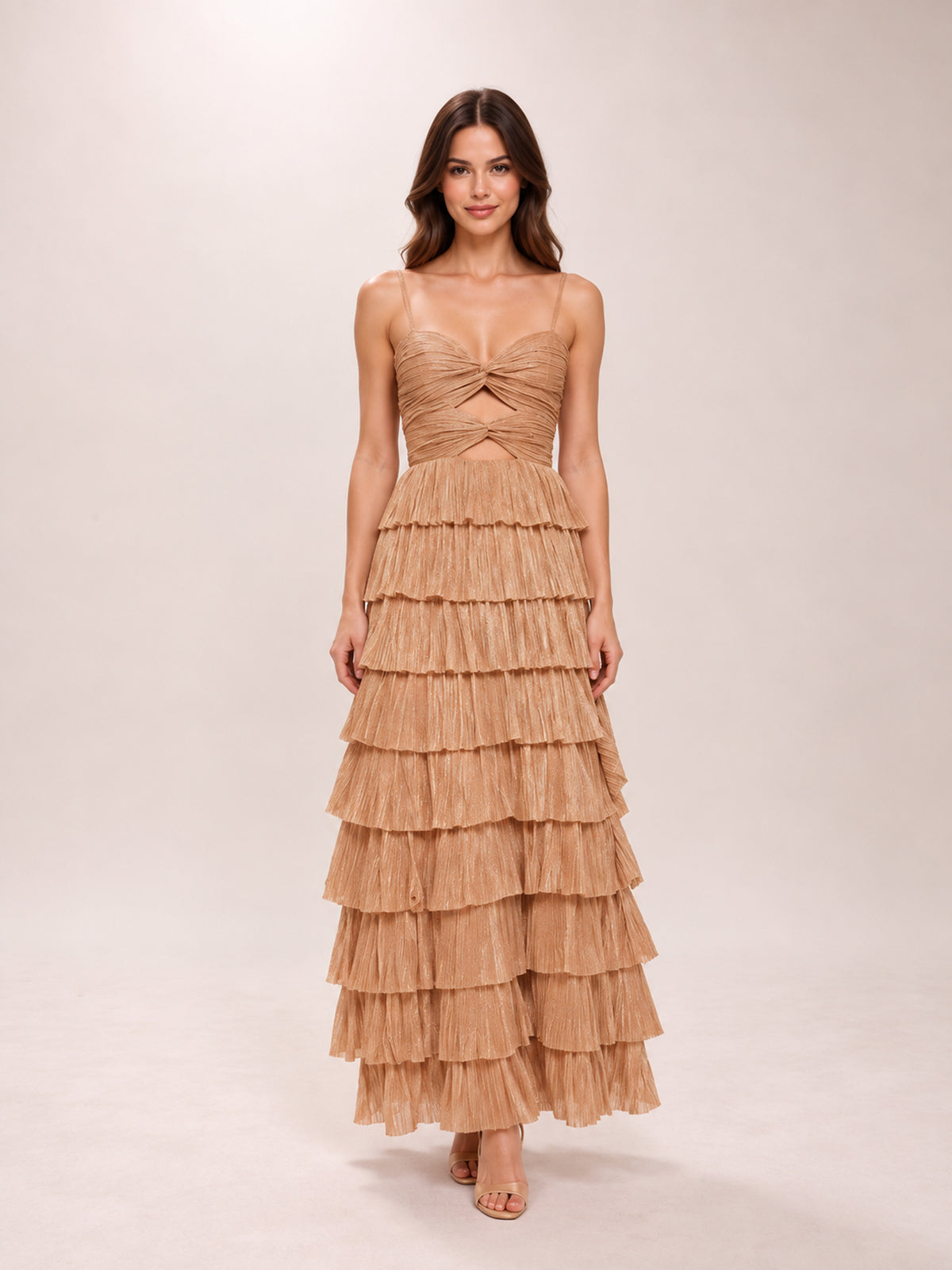 Grace Metallic Dress