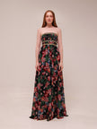 Verona Floral Column Gown