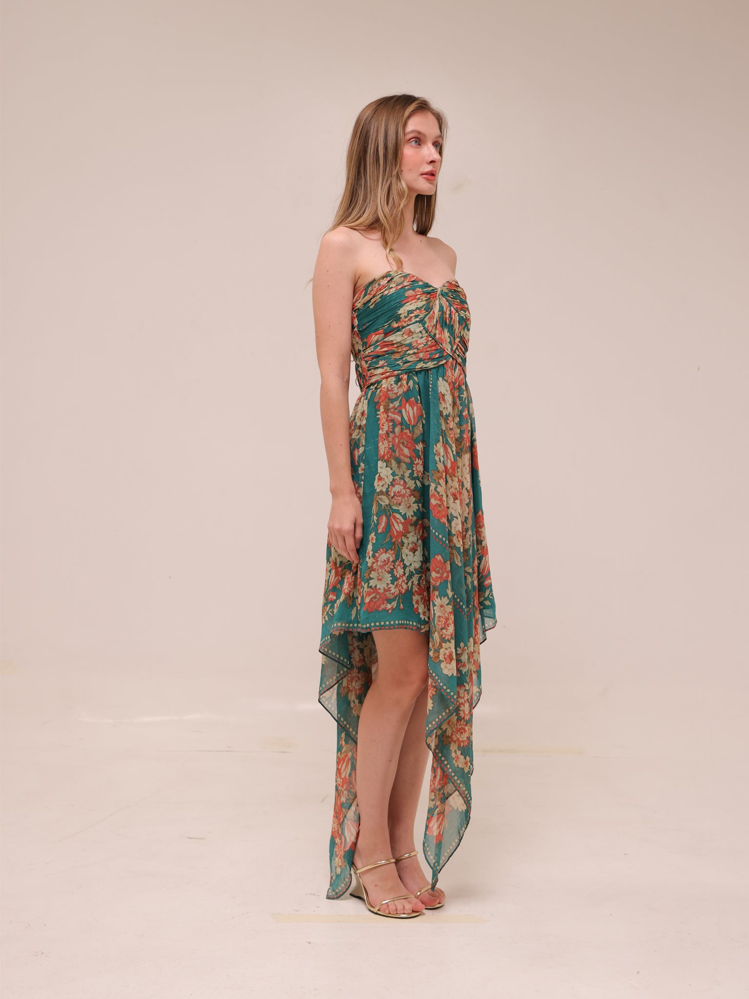 Mariselle Garden Drape Dress