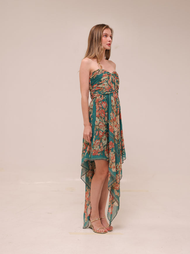 Mariselle Garden Drape Dress