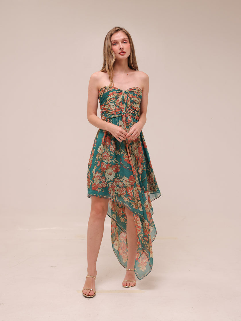 Mariselle Garden Drape Dress