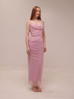 Nalini Cotton Candy Corset Maxi Dress