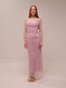 Nalini Cotton Candy Corset Maxi Dress