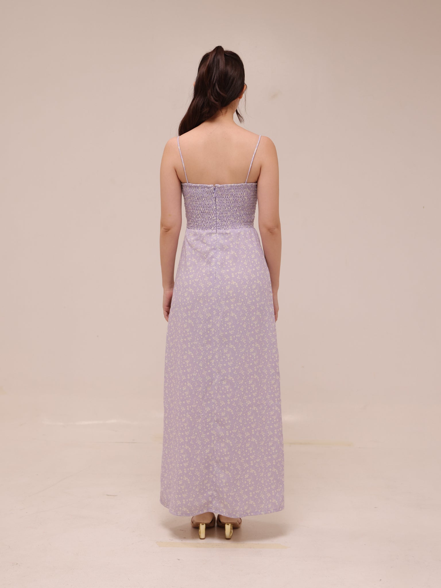 Janelle Lilac Floral Dress