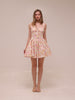 Natassia Pink Meadow Mini Dress