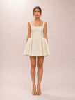 Petal Brocade Dress