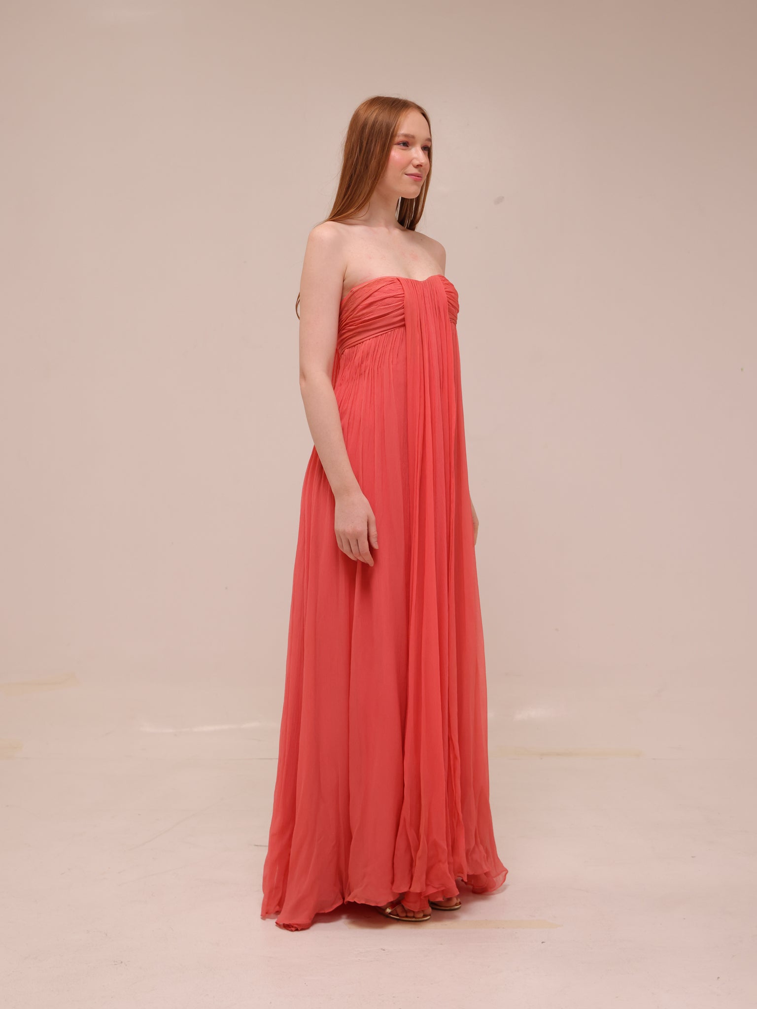 Front Tie Detail Gown