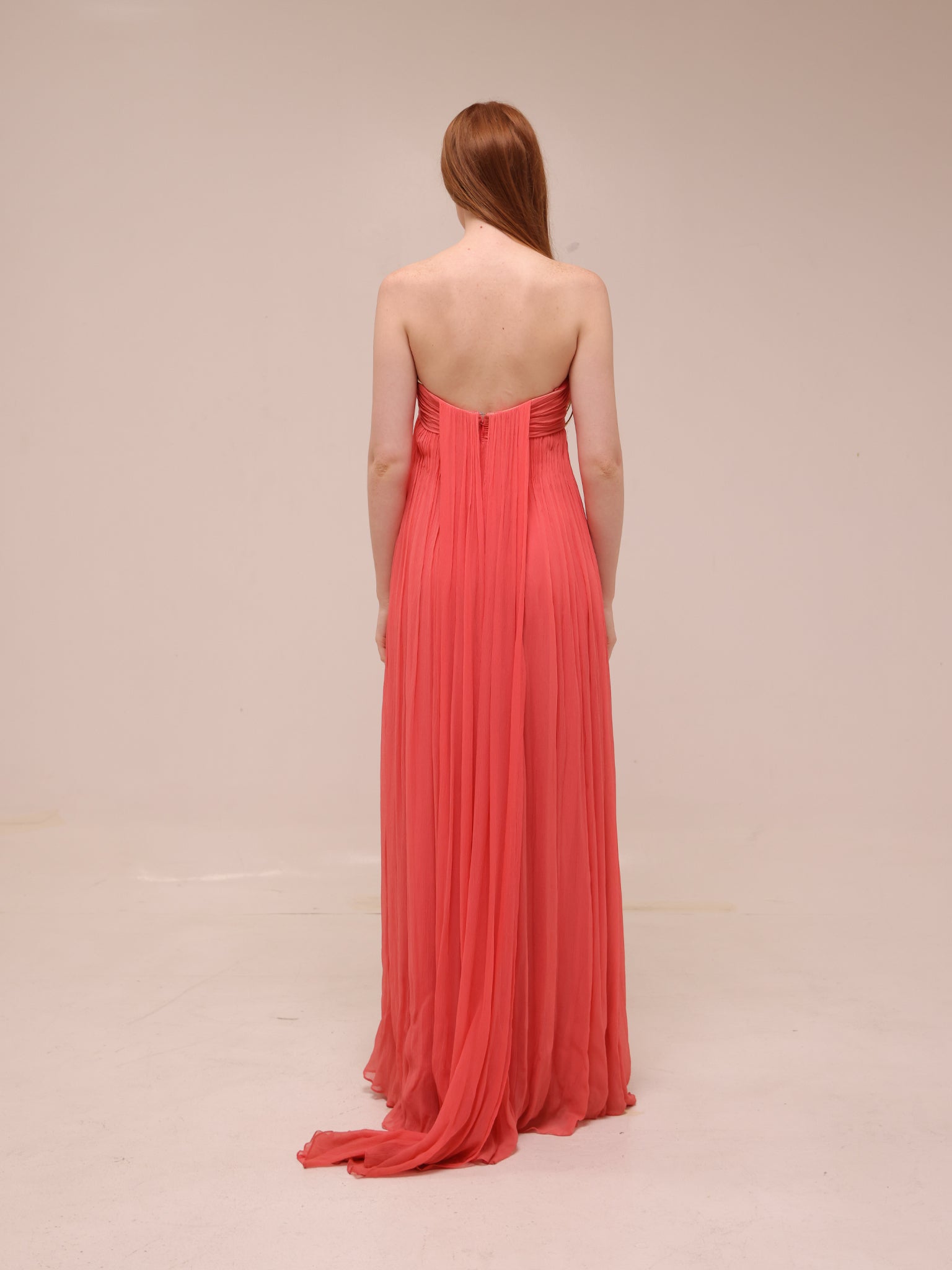 Front Tie Detail Gown