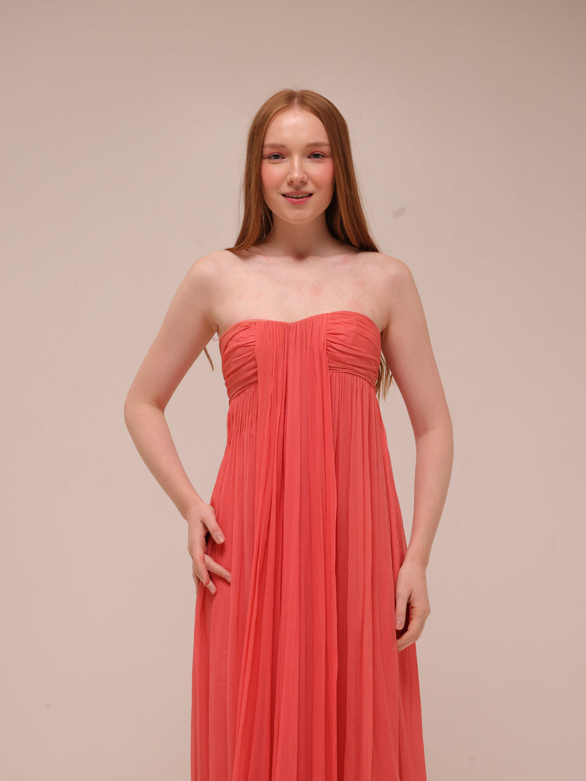 Front Tie Detail Gown