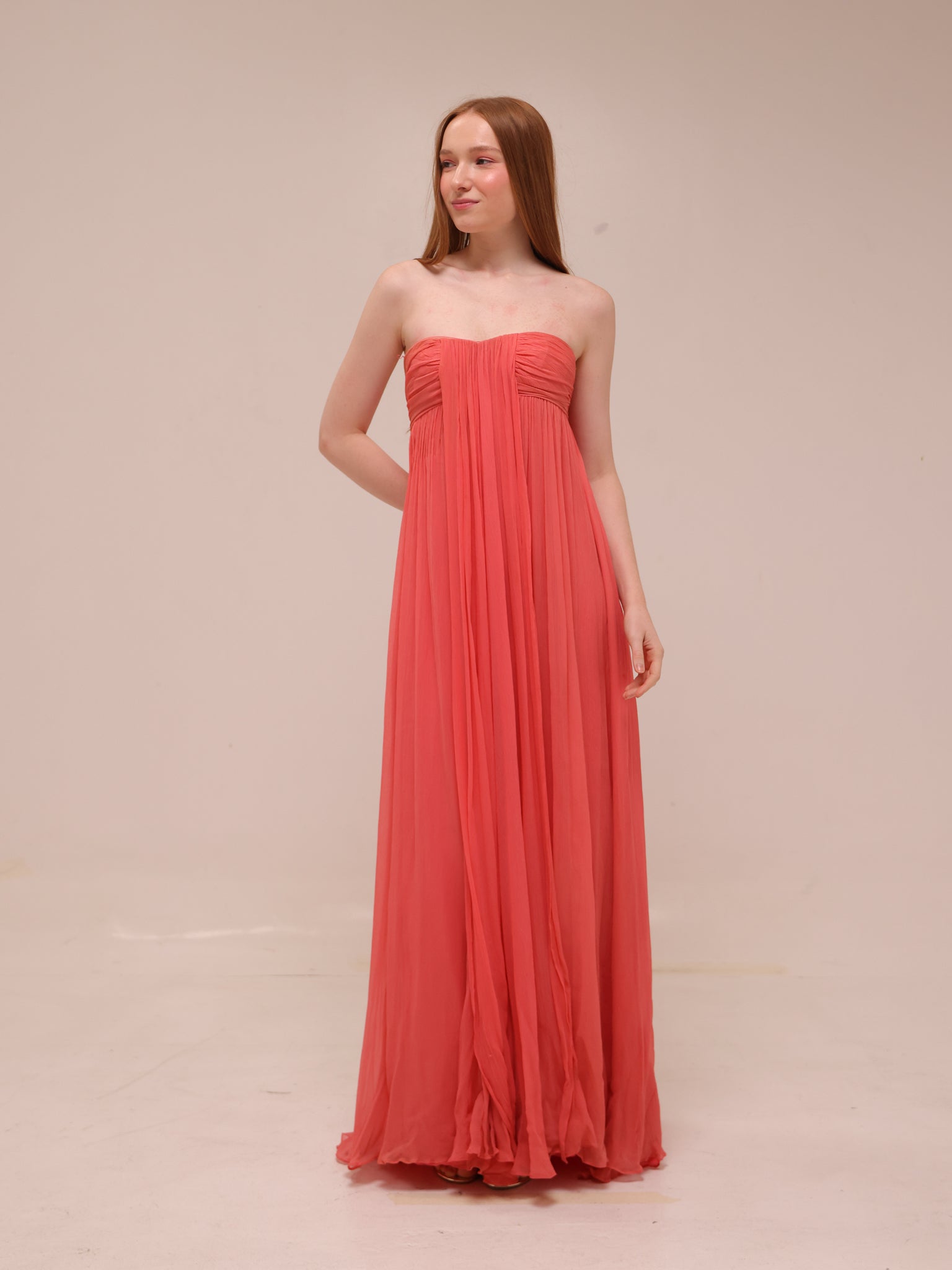 Front Tie Detail Gown