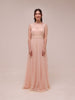 Celeste Blush Tulle Gown