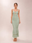Party Pal Midi Dress Pistachio