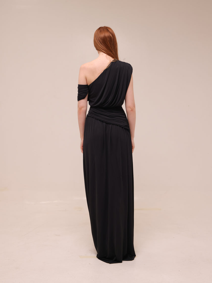 Helsa Apollo Dress in Black