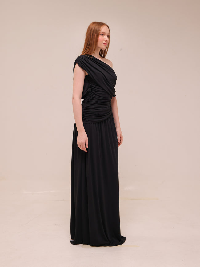 Helsa Apollo Dress in Black