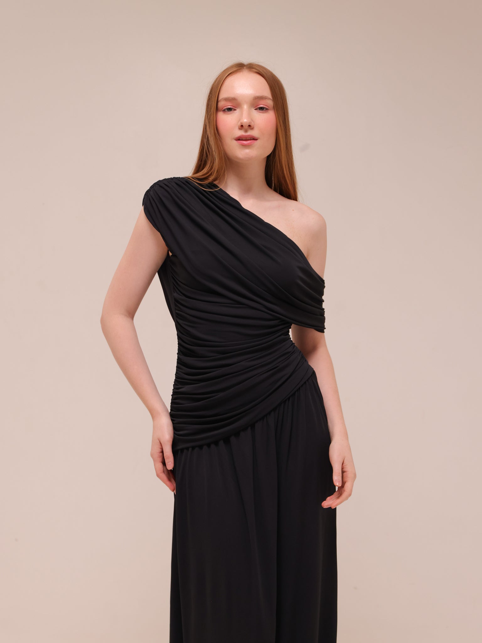 Helsa Apollo Dress in Black