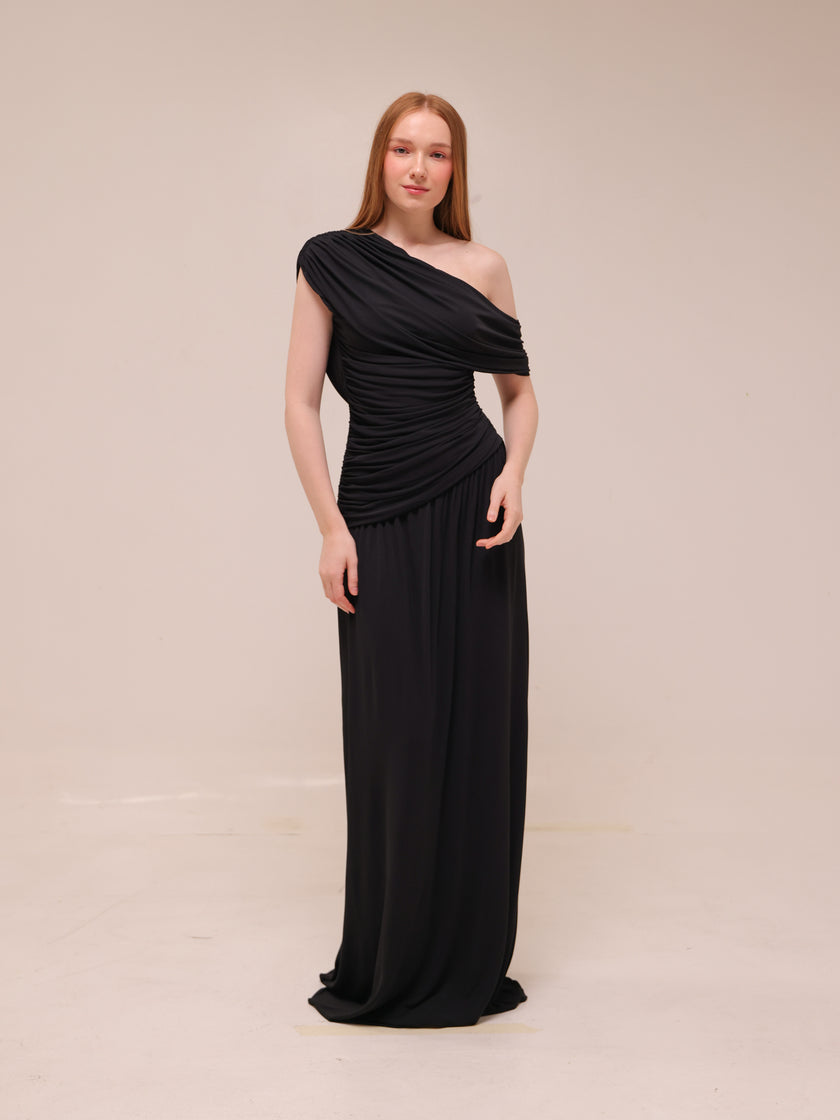Helsa Apollo Dress in Black