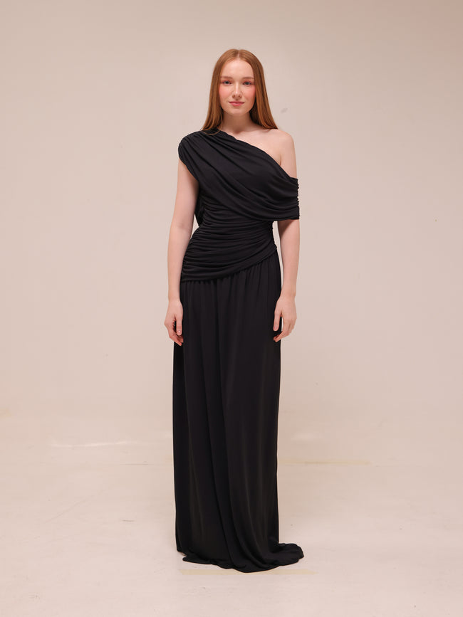 Helsa Apollo Dress in Black