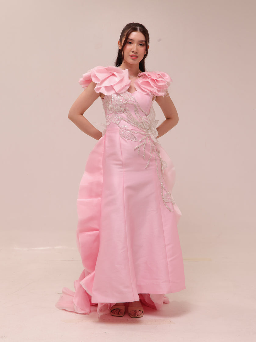 Lyris Petal Couture Gown