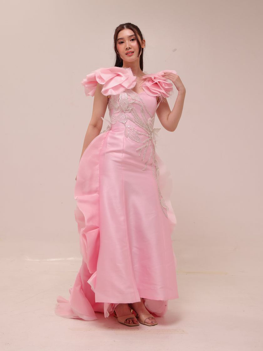 Lyris Petal Couture Gown
