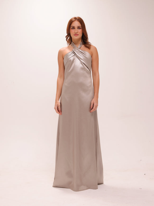 Raelynn Gown In Metallic