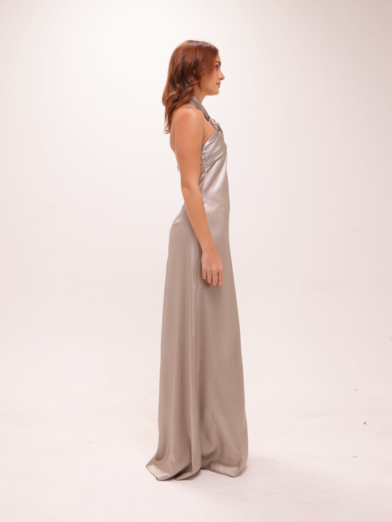 Raelynn Gown In Metallic