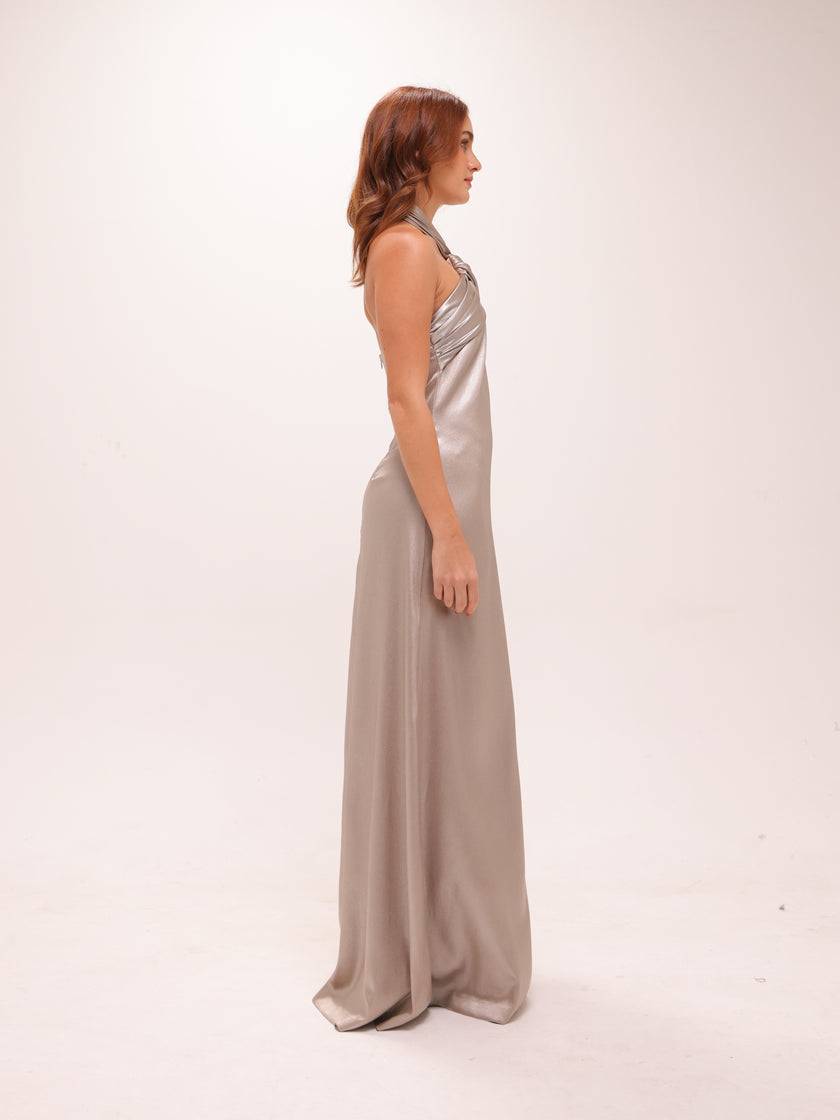 Raelynn Gown In Metallic