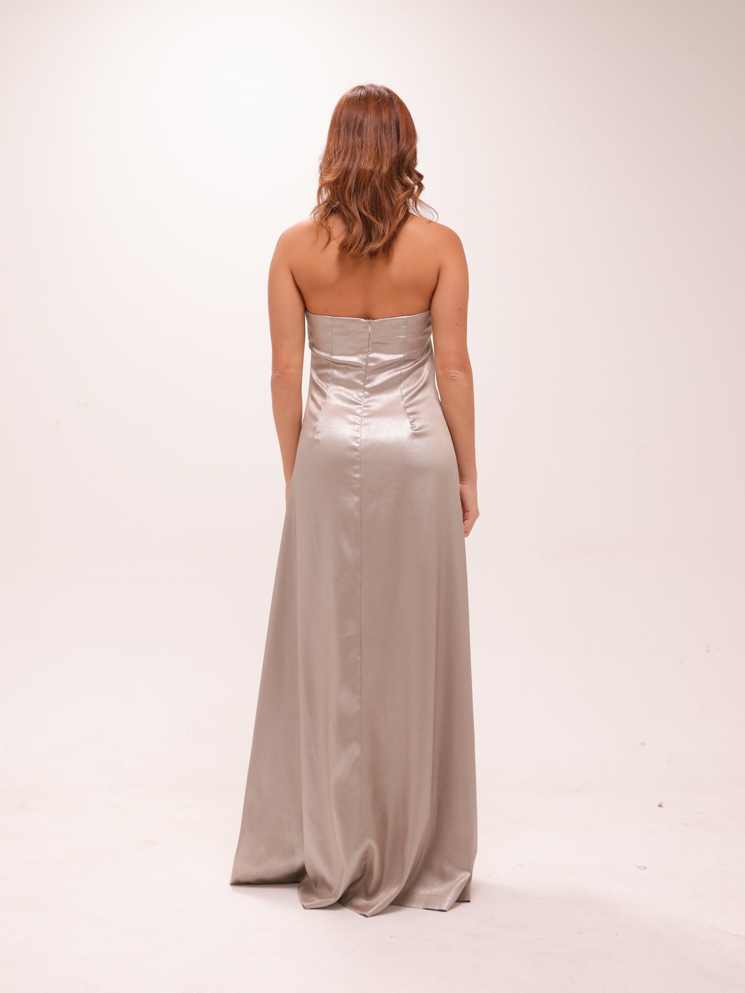 Raelynn Gown In Metallic