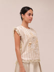 Fleur Lace Filipiniana Top